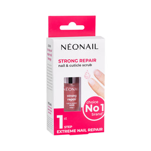 Scrub rigenerante per unghie e cuticole 6,5 ml - Strong Repair Nail & Cuticle Scrub STEP 1