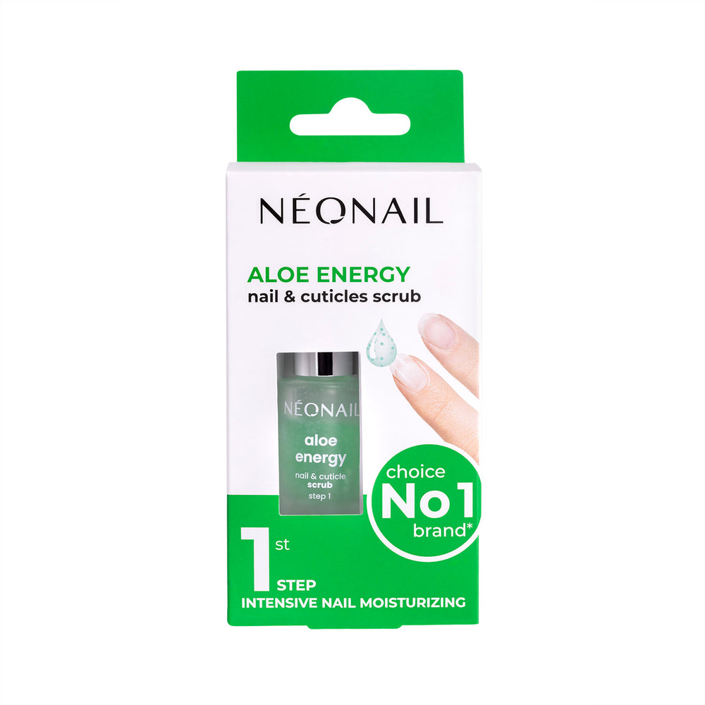 Scrub idratante per unghie e cuticole 6,5 ml - Aloe Energy Nail & Cuticle Scrub STEP 1