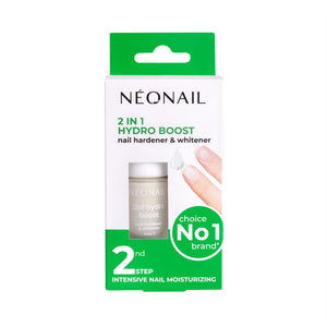 Indurente e schiarente per unghie 7,2 ml - 2in1 Hydro Boost Nail Hardener & Whitener STEP 2