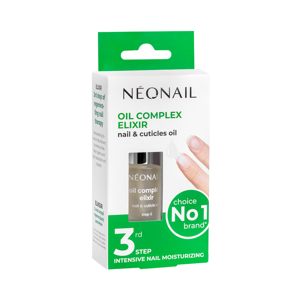 Olio elixir per unghie e cuticole 6,5 ml - Oil Complex Elixir Nail & Cuticle Oil STEP 3