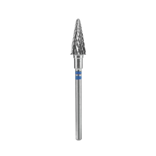 Staleks Punta Carbide Cono PER MANCINI, blu, diametro 6 mm - lunghezza punta 14 mm