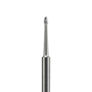 Staleks Punta Carbide, Sicura, "Pulisci Unghie" Mini, Diametro 1.2 Mm - Lunghezza Punta 2.5 Mm